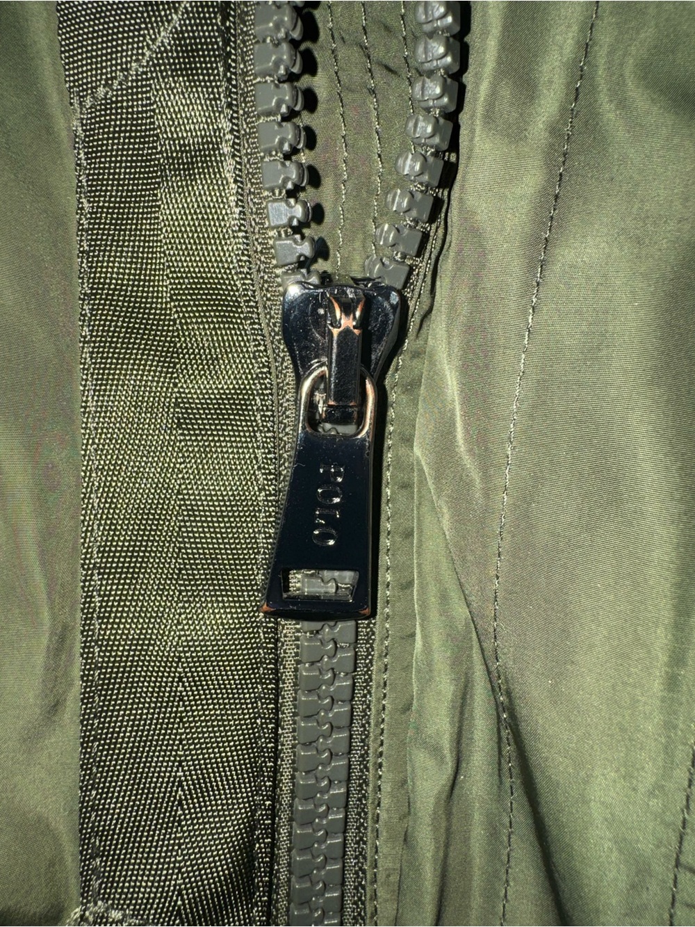Polo Ralph Lauren Men's Green Field Jacket Medium Plaid Lined Full Zip Pockets - Picture 5 of 7